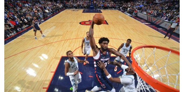 Joel Embiid erzielte den Saisonhöchstwert von 51 Punkten